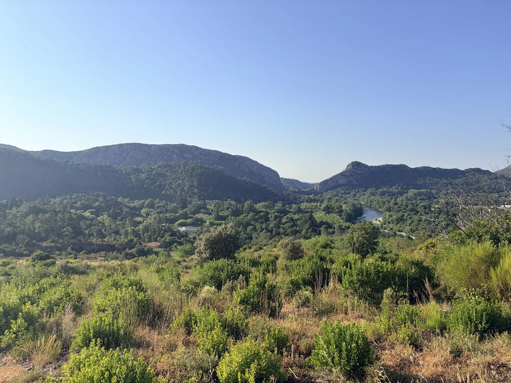 Early morning over the Gardon